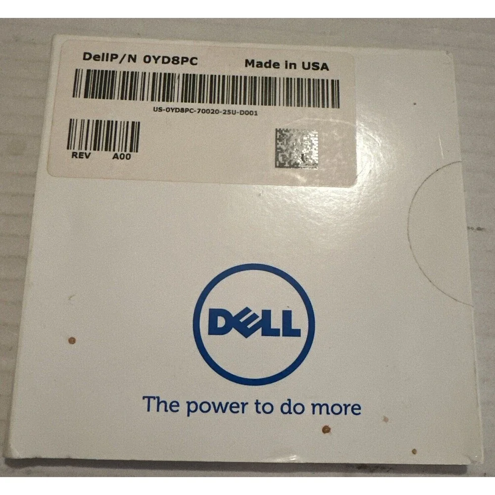 New Dell CFI CD Media Restore Disc Custom Factory Integration 0YD8PC Method 2